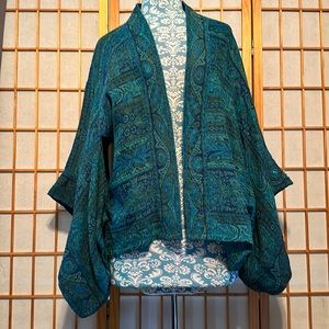 Chicos boho short kimono top